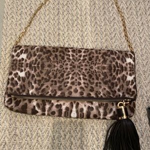 Michael Kors Animal Hair Evening Bag / Clutch